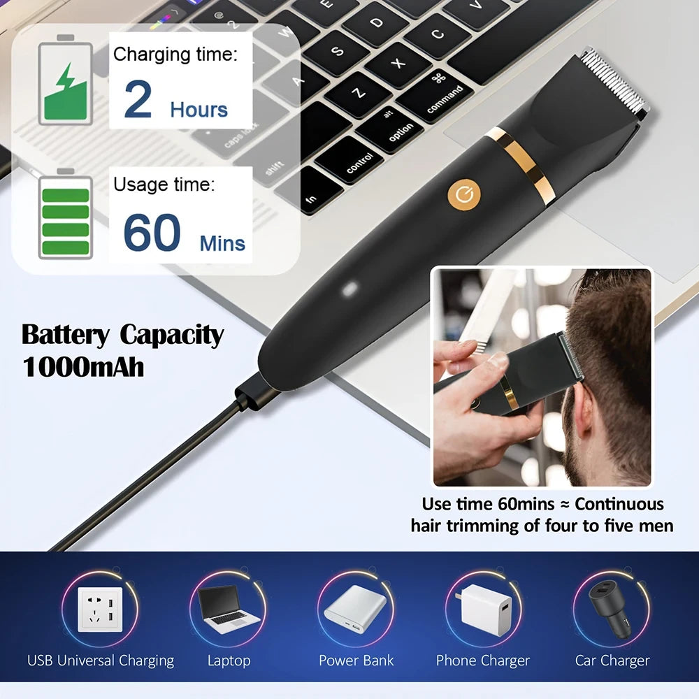 Three-in-One Electric Bikini Trimmer