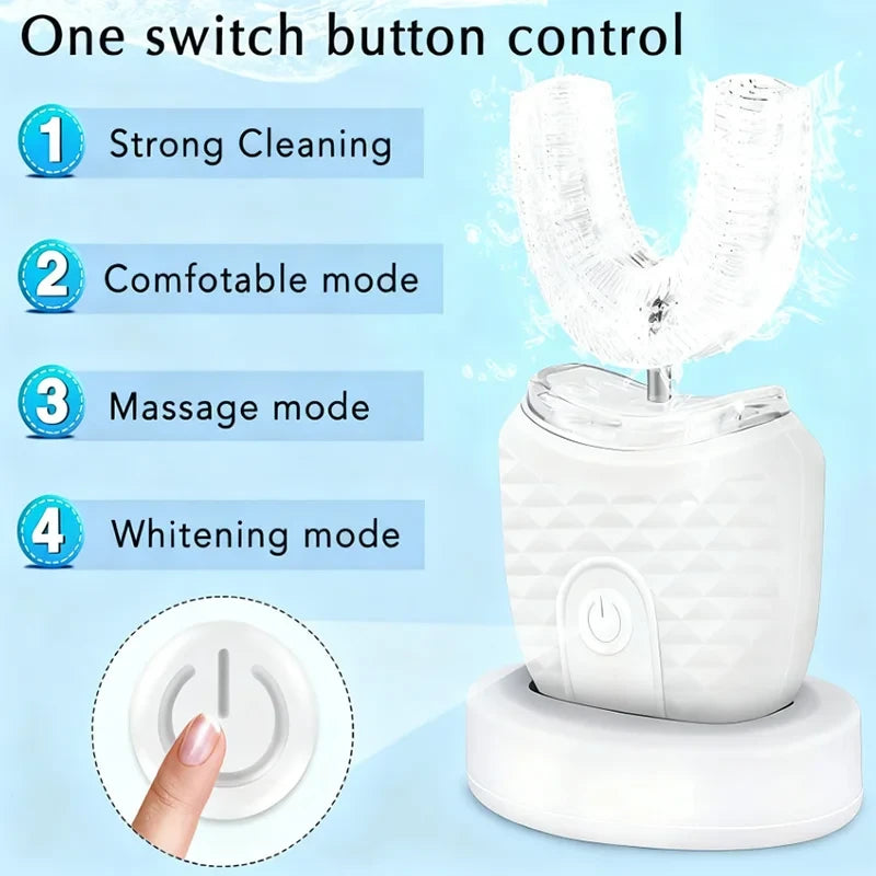 Portable Silicone Ultrasonic Toothbrush