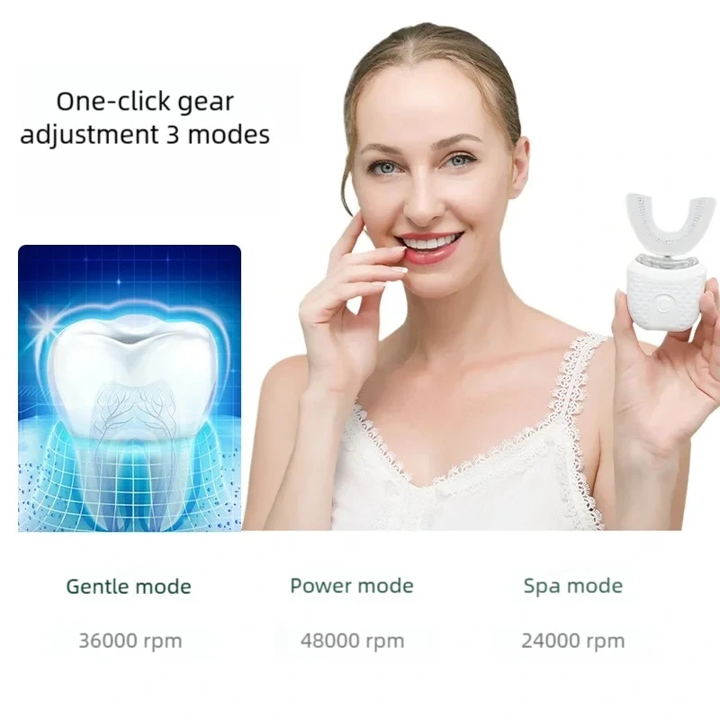 Portable Silicone Ultrasonic Toothbrush